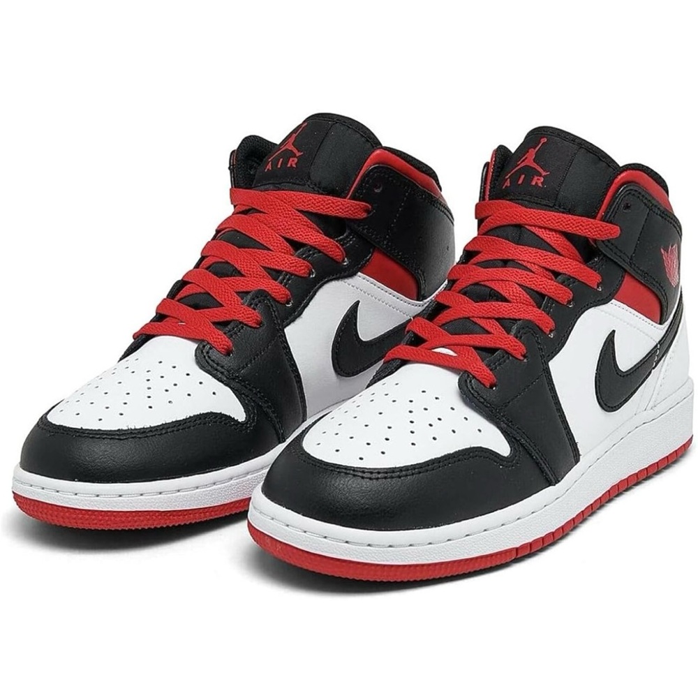 Nike Air Jordan 1 Mid GS Boys Shoes